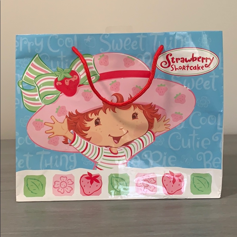Vintage Strawberry Shortcake Gift Bag